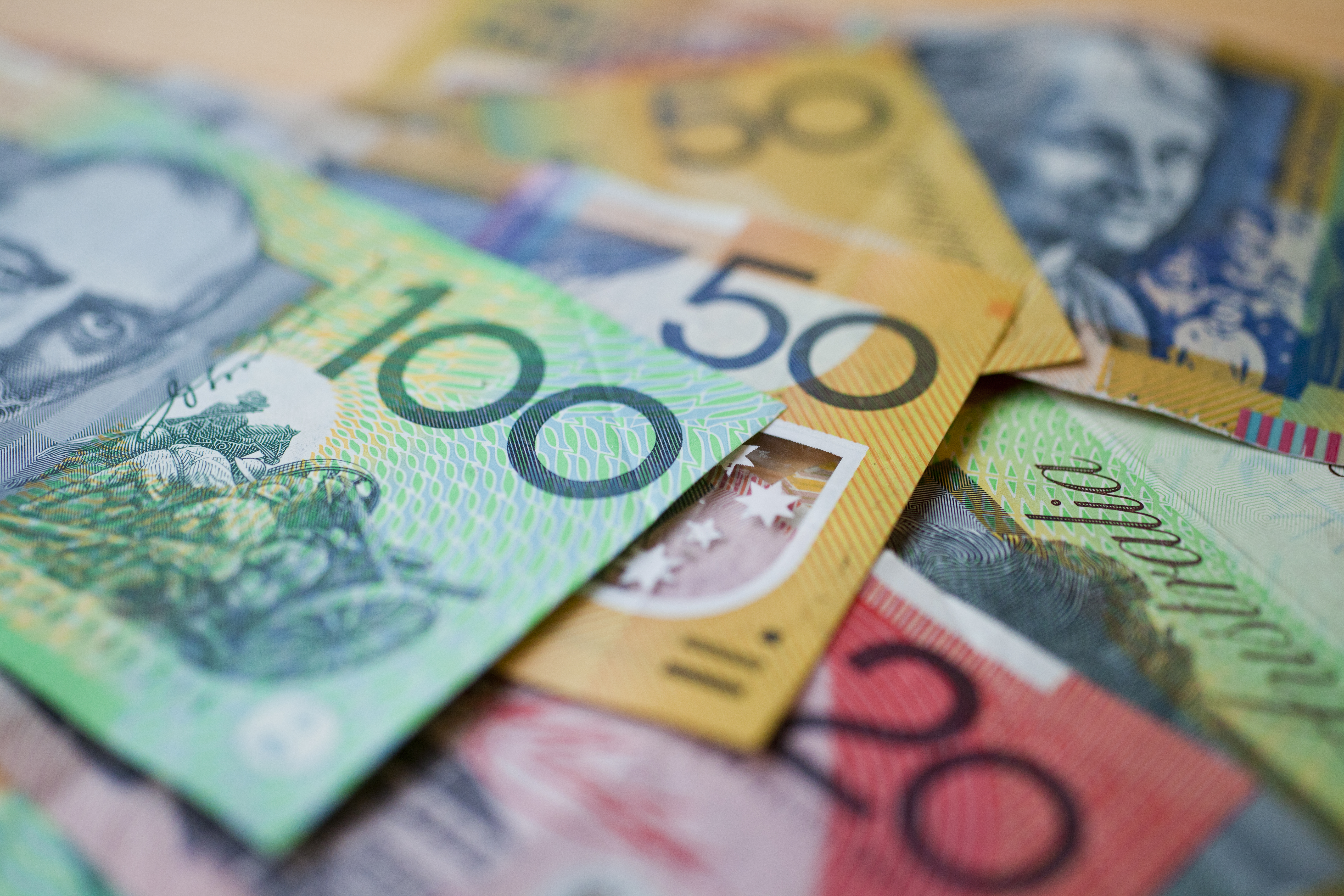 Australian Money Background Acop Australian Money Background